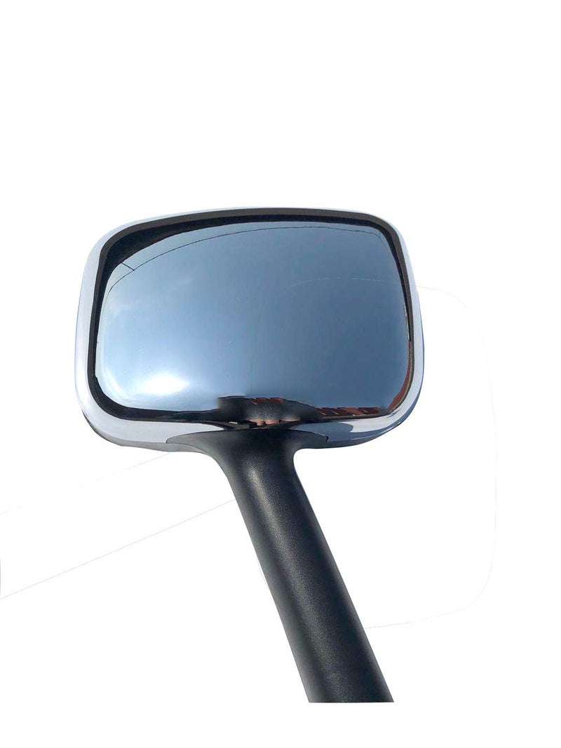 LONGLING Replacement Chrome Hood Mirror Passenger Right Side Fit Freightliner Cascadia 2008-2016 - Image 3